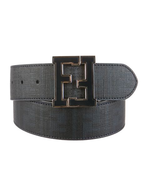 men's fendi zucca belt
